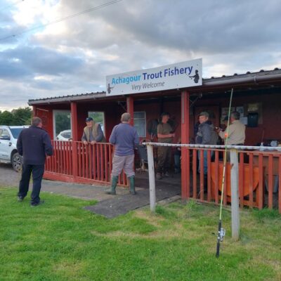 The hut at Achagour Fishery