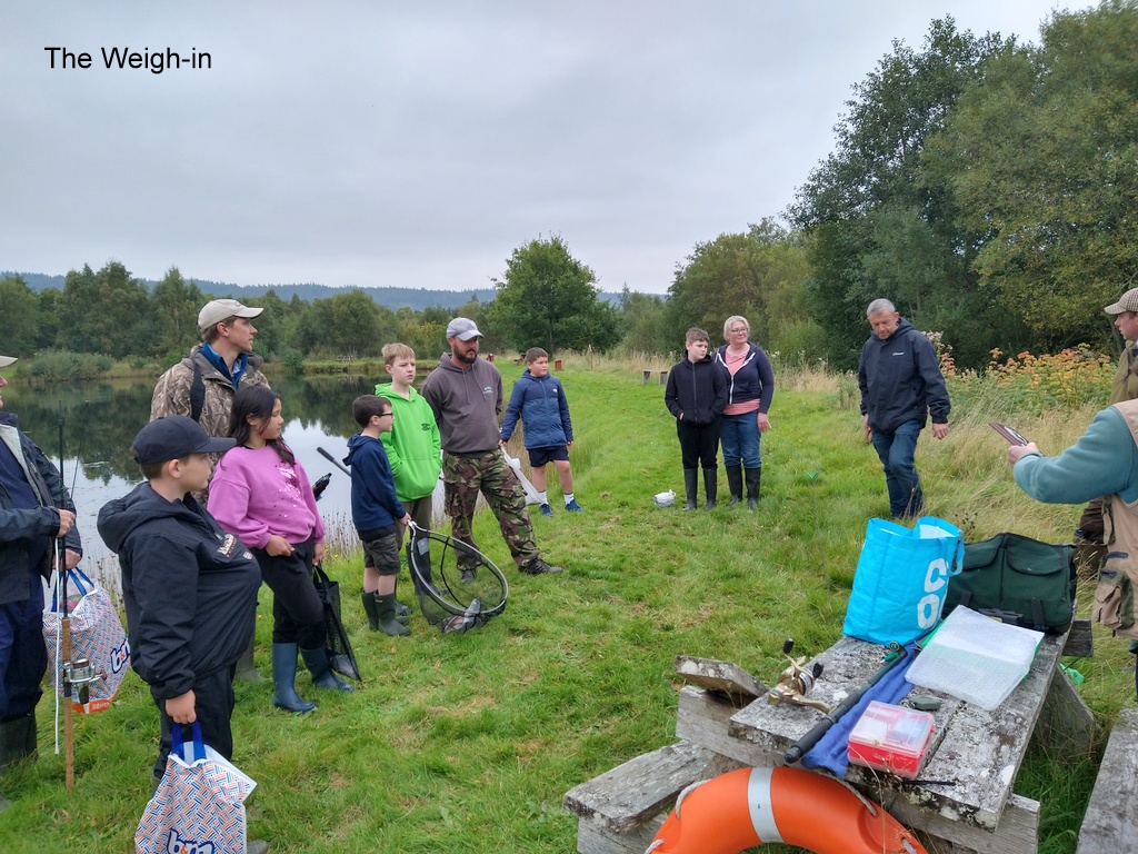 Junior Fishing Day 22nd September 2024 Competition Beauly Angling Club